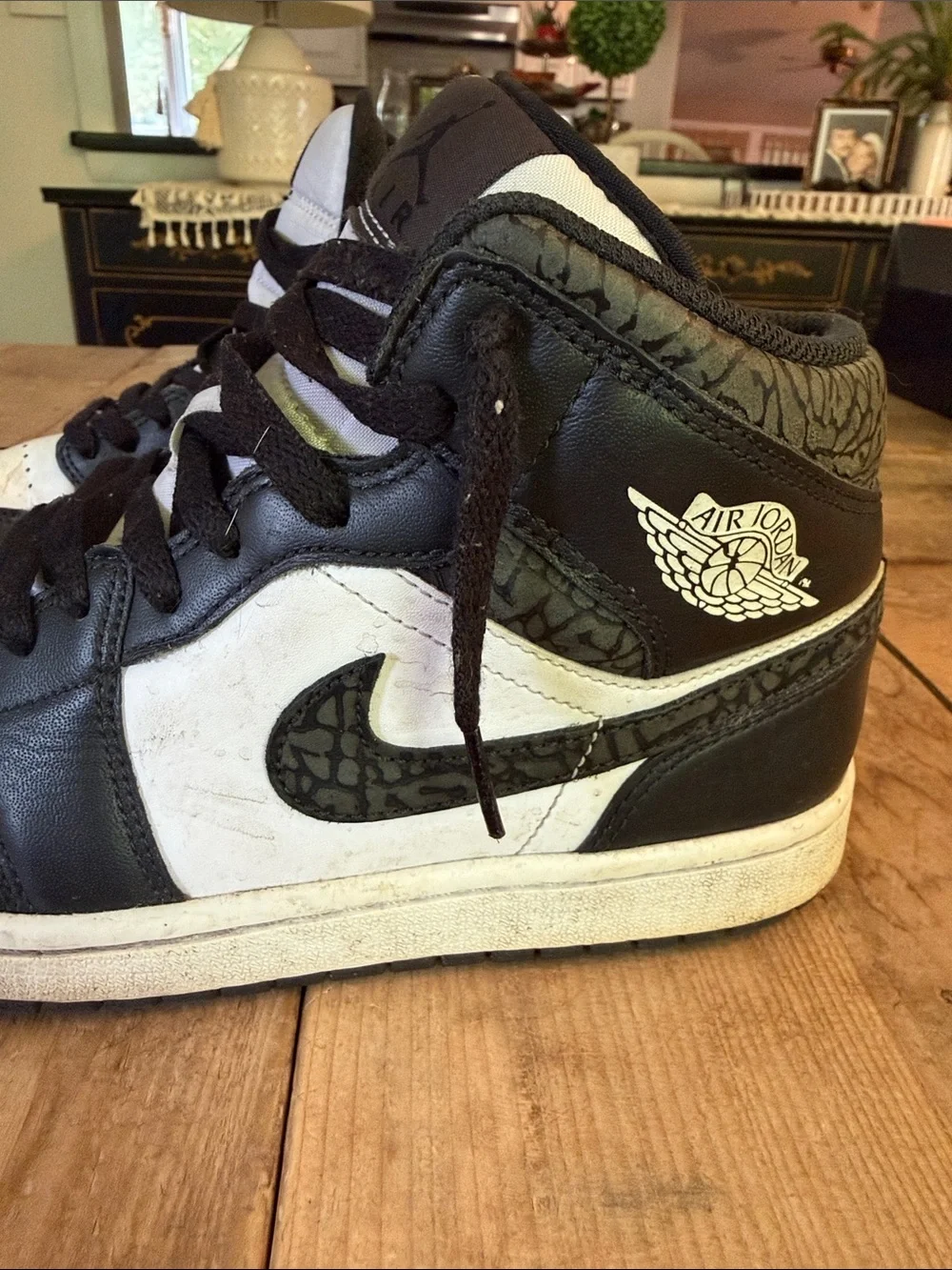 Jordan classic silhouette
